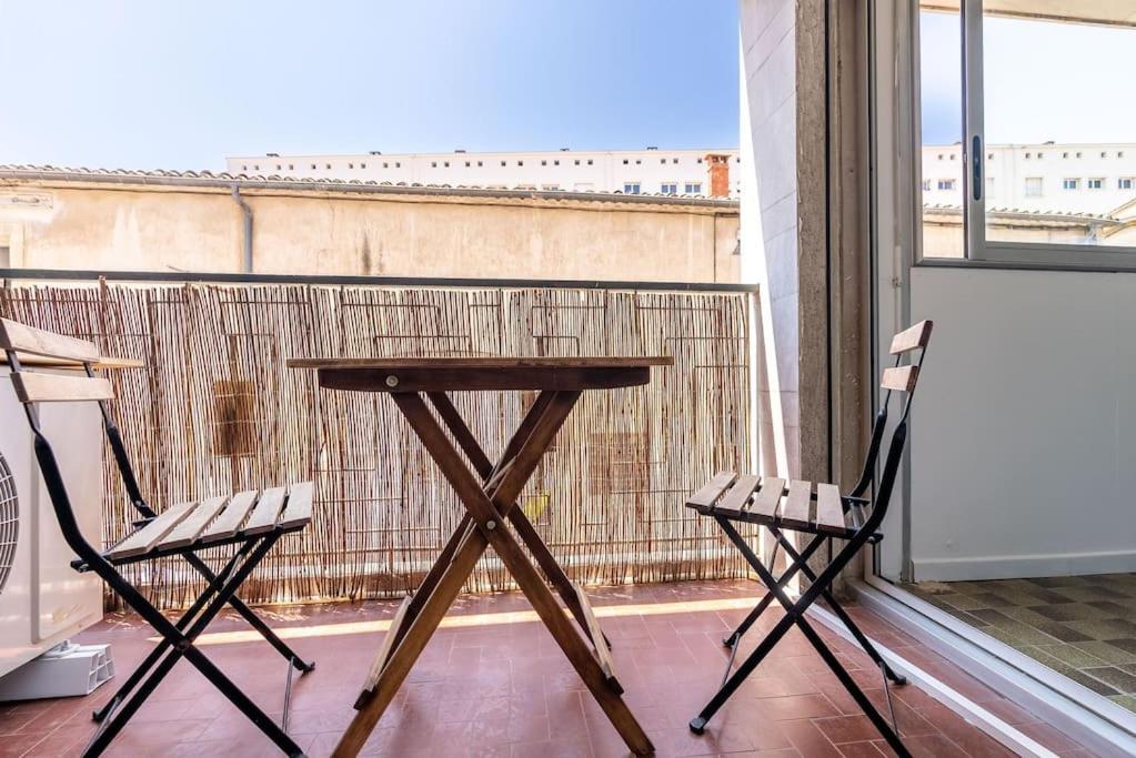 Le Meyrueis, T3, Clim, Terrasse, Centre Ville Montpellier Esterno foto